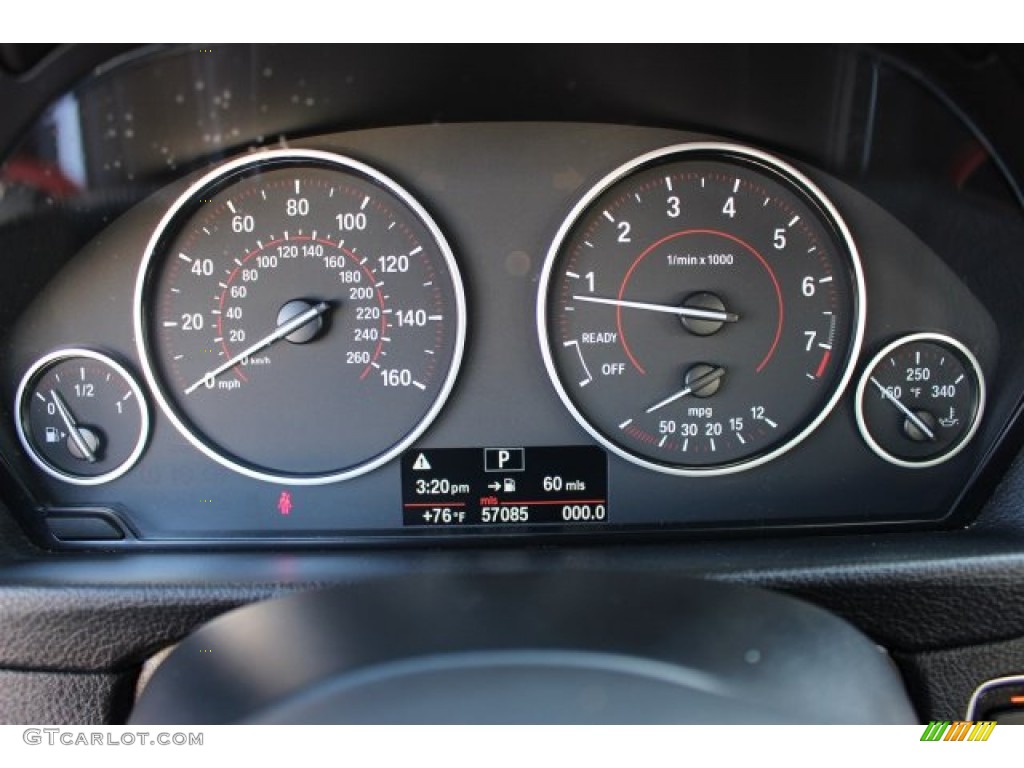 2012 BMW 3 Series 328i Sedan Gauges Photo #101441653