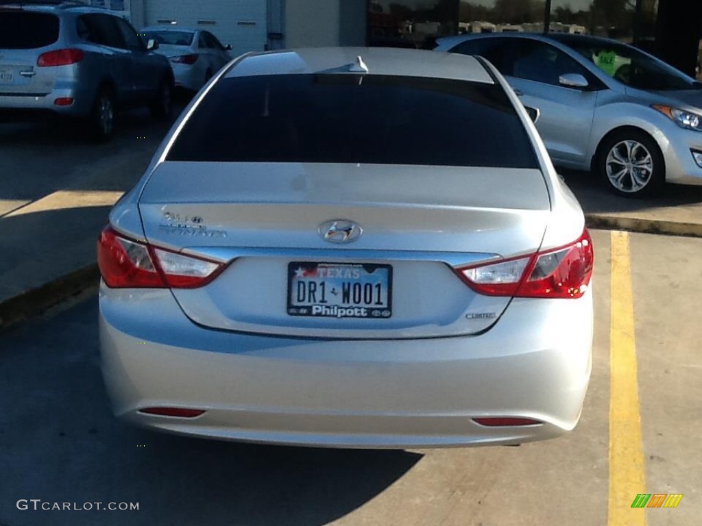 2013 Sonata Limited - Radiant Silver / Black photo #3