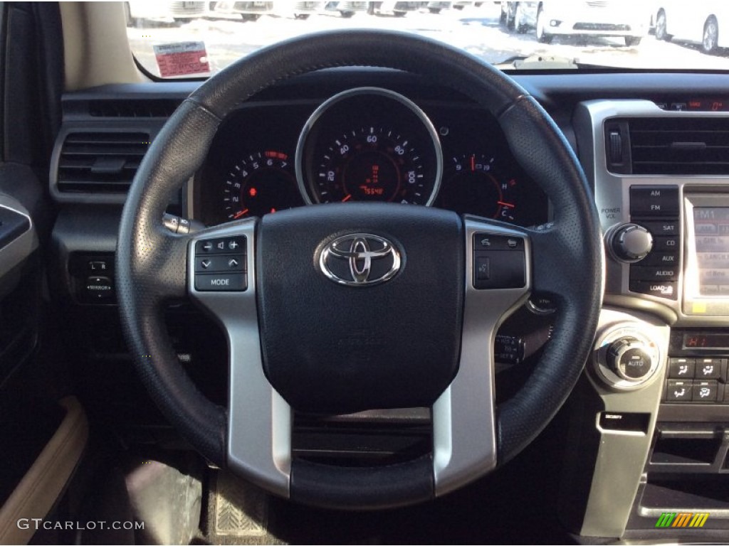 2010 4Runner Limited 4x4 - Shoreline Blue Pearl / Sand Beige photo #13