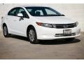 Taffeta White - Civic LX Sedan Photo No. 1