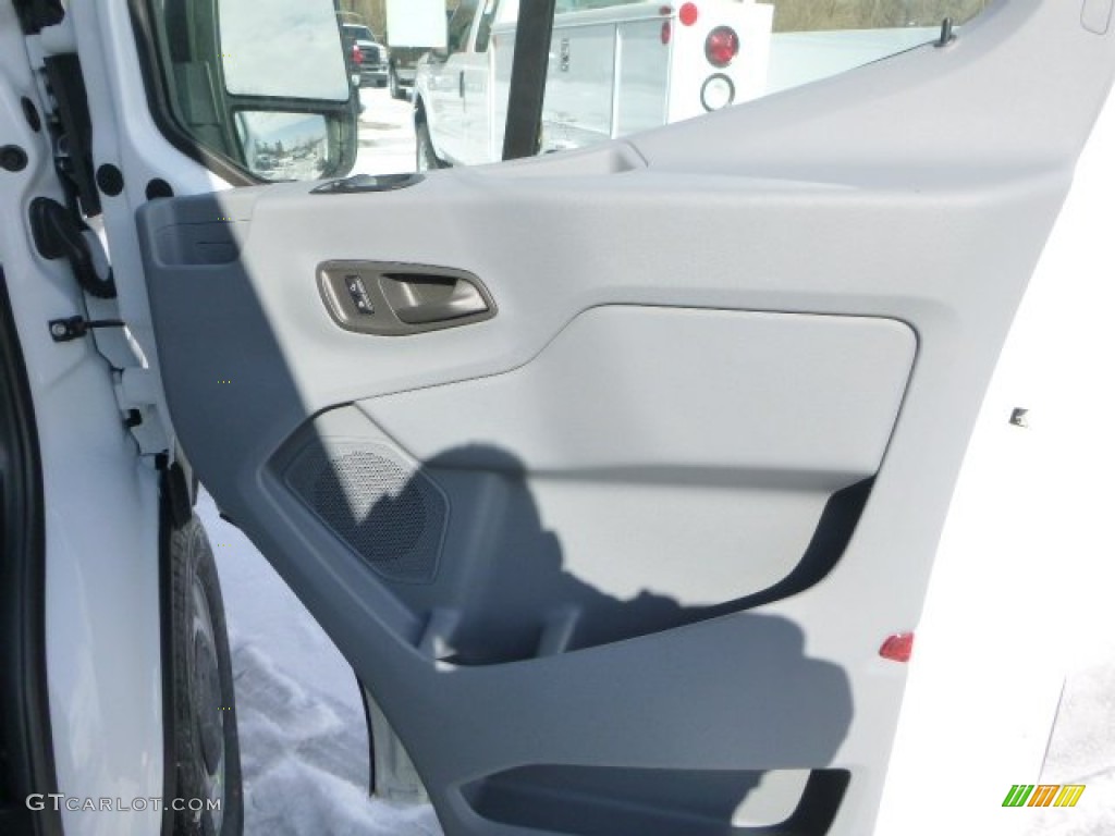 2015 Ford Transit Van 250 LR Regular Pewter Door Panel Photo #101447946