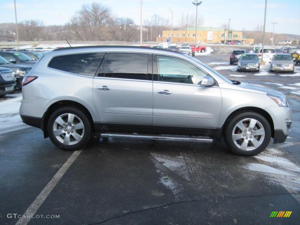 Silver Ice Metallic 2013 Chevrolet Traverse LTZ AWD Exterior Photo #101448138