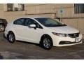 Taffeta White - Civic LX Sedan Photo No. 3