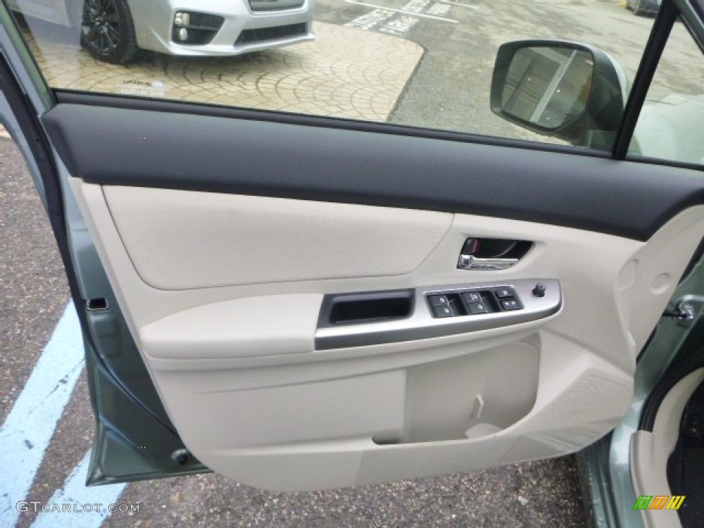 2015 Subaru Impreza 2.0i Sport Premium 5 Door Ivory Door Panel Photo #101454051