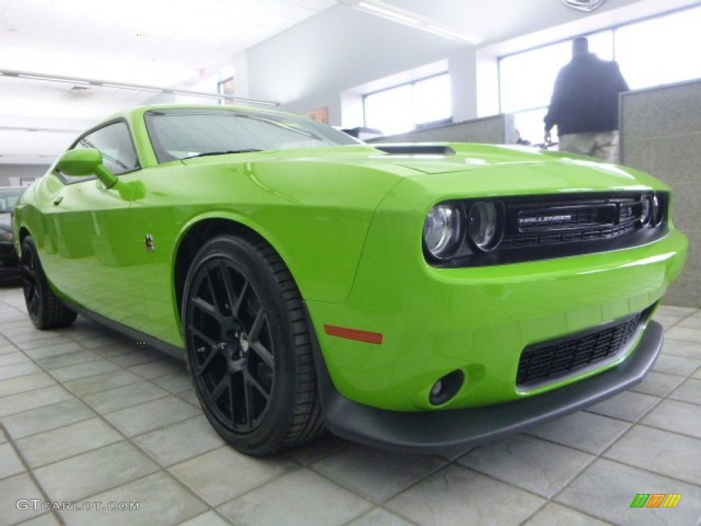 Sublime Green Pearl 2015 Dodge Challenger R/T Scat Pack Exterior Photo #101455611