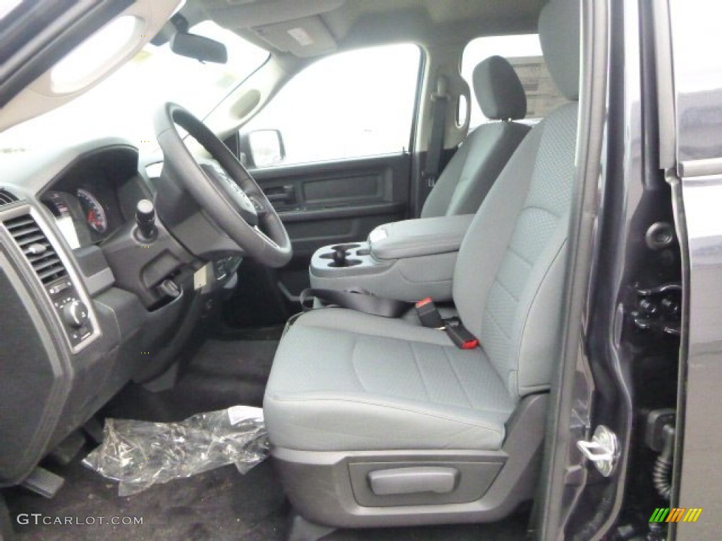 2015 1500 Express Crew Cab 4x4 - Maximum Steel Metallic / Black/Diesel Gray photo #15