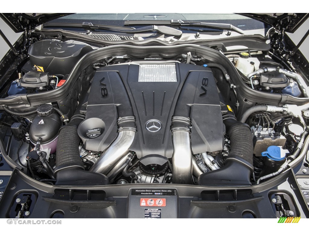 2015 Mercedes-Benz CLS 550 Coupe 4.7 Liter DI Twin-Turbocharged DOHC 32-Valve VVT V8 Engine Photo #101457336