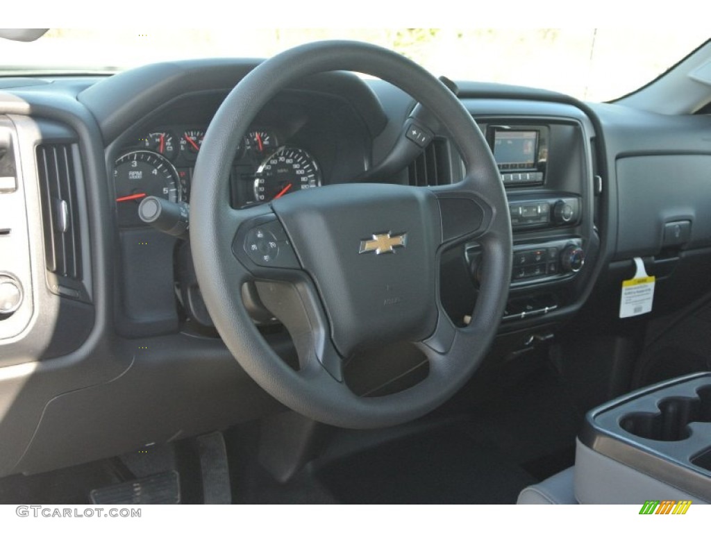 2015 Chevrolet Silverado 2500HD WT Double Cab Utility Steering Wheel Photos