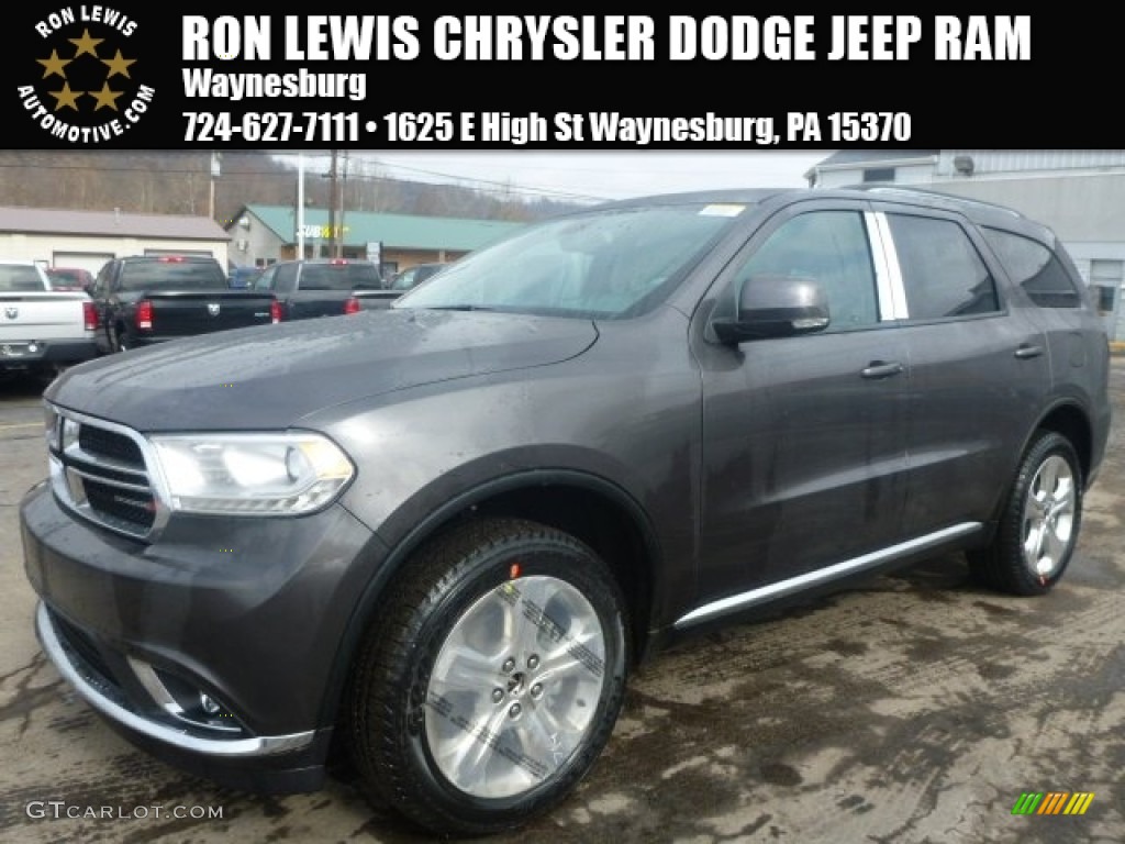 2015 Durango Limited AWD - Granite Crystal Metallic / Black photo #1