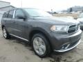 2015 Granite Crystal Metallic Dodge Durango Limited AWD  photo #7