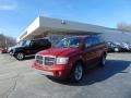 2007 Inferno Red Crystal Pearl Dodge Durango Limited 4x4  photo #7