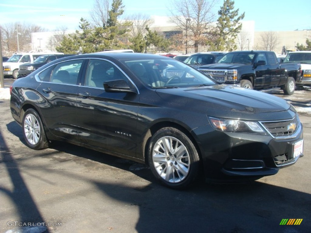 2014 Impala LS - Ashen Gray Metallic / Jet Black/Dark Titanium photo #3