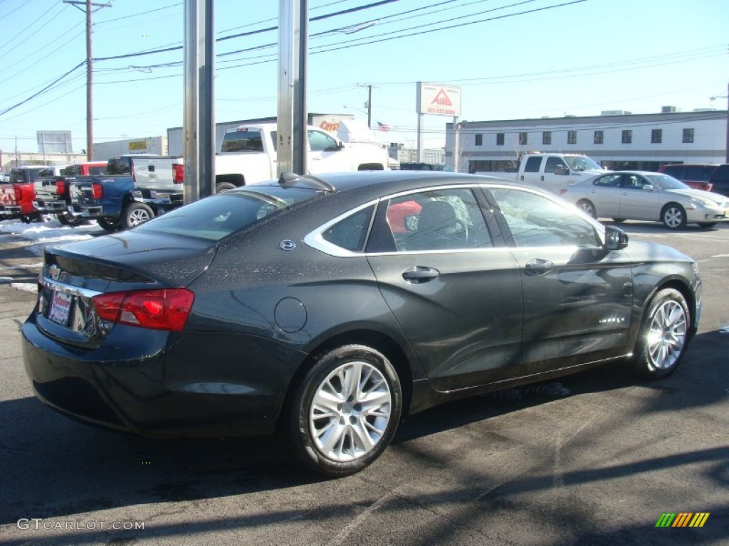 2014 Impala LS - Ashen Gray Metallic / Jet Black/Dark Titanium photo #4