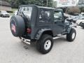 2002 Steel Blue Pearl Jeep Wrangler Sport 4x4  photo #3