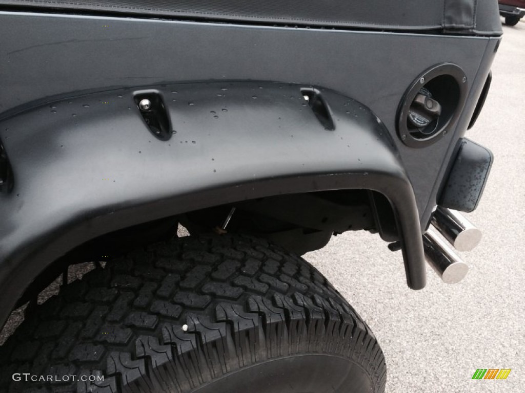 2002 Wrangler Sport 4x4 - Steel Blue Pearl / Agate Black photo #28