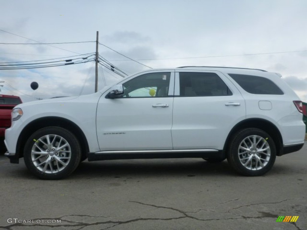Bright White 2015 Dodge Durango Citadel AWD Exterior Photo #101460639