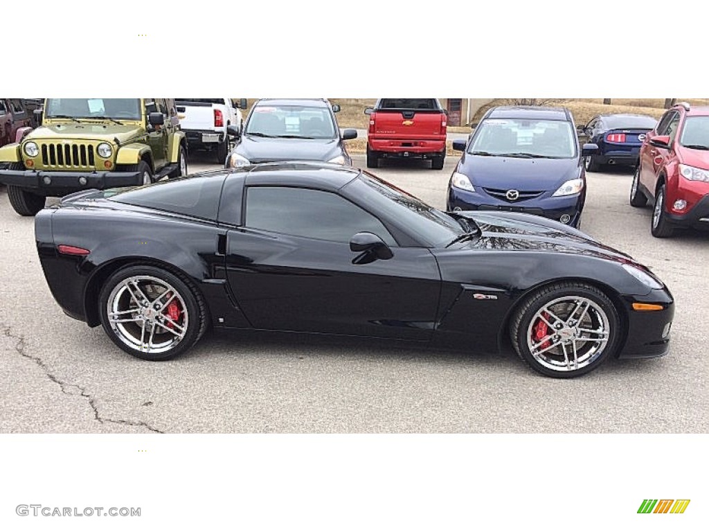 Black 2007 Chevrolet Corvette Coupe Exterior Photo #101460783