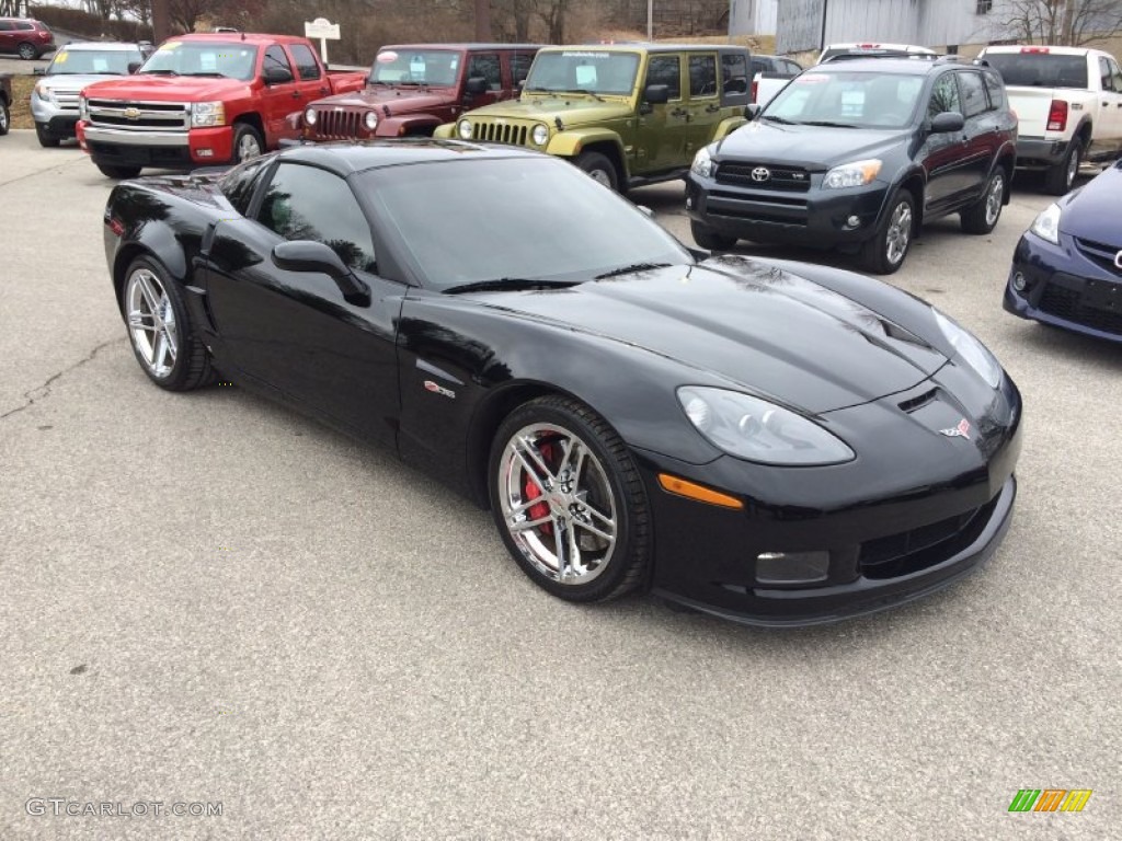 Black 2007 Chevrolet Corvette Coupe Exterior Photo #101460807