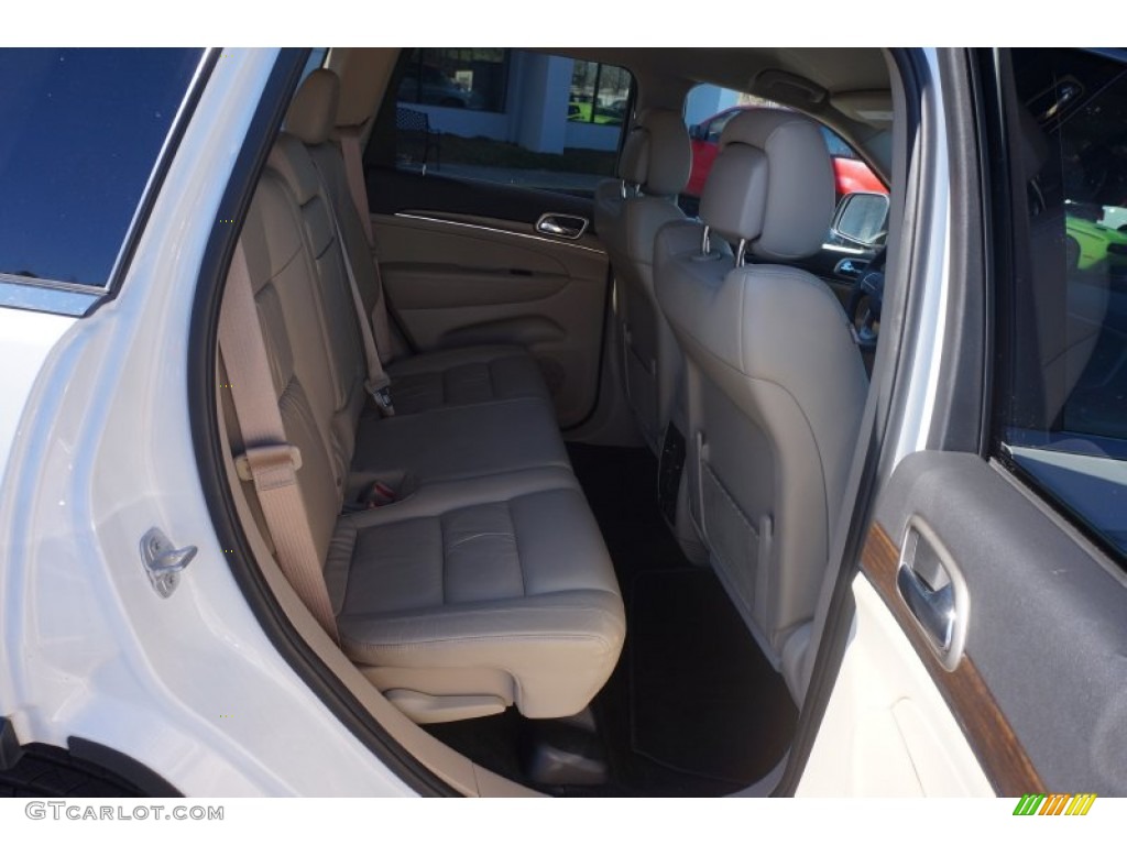 2014 Grand Cherokee Limited - Bright White / New Zealand Black/Light Frost photo #17