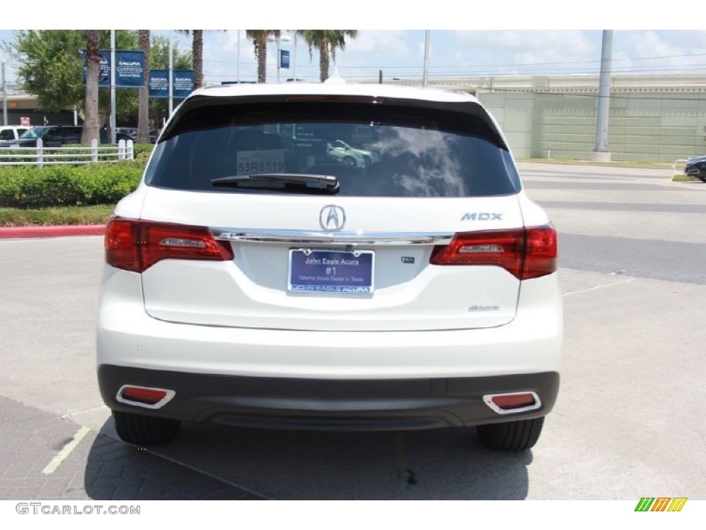 2015 MDX SH-AWD Technology - White Diamond Pearl / Parchment photo #6