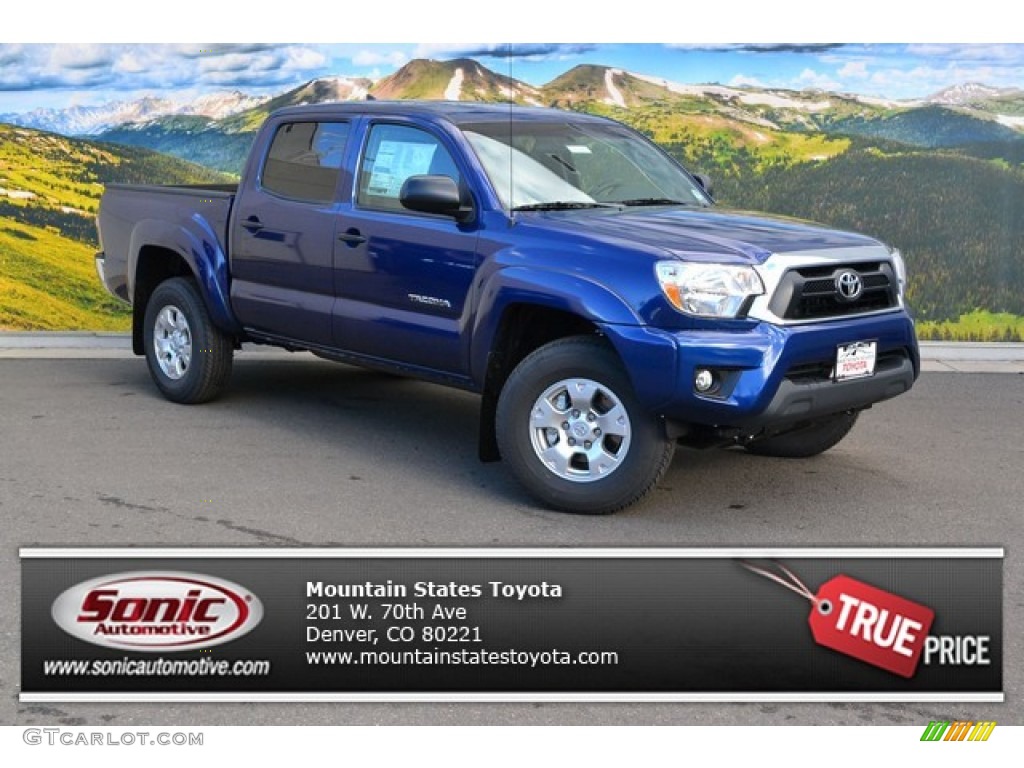 Blue Ribbon Metallic Toyota Tacoma