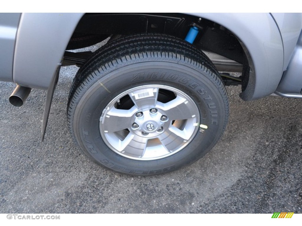 2015 Tacoma V6 Double Cab 4x4 - Silver Sky Metallic / Graphite photo #9