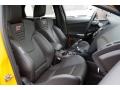 2014 Ford Focus ST Charcoal Black Recaro Sport Seats Interior Front Seat Photo