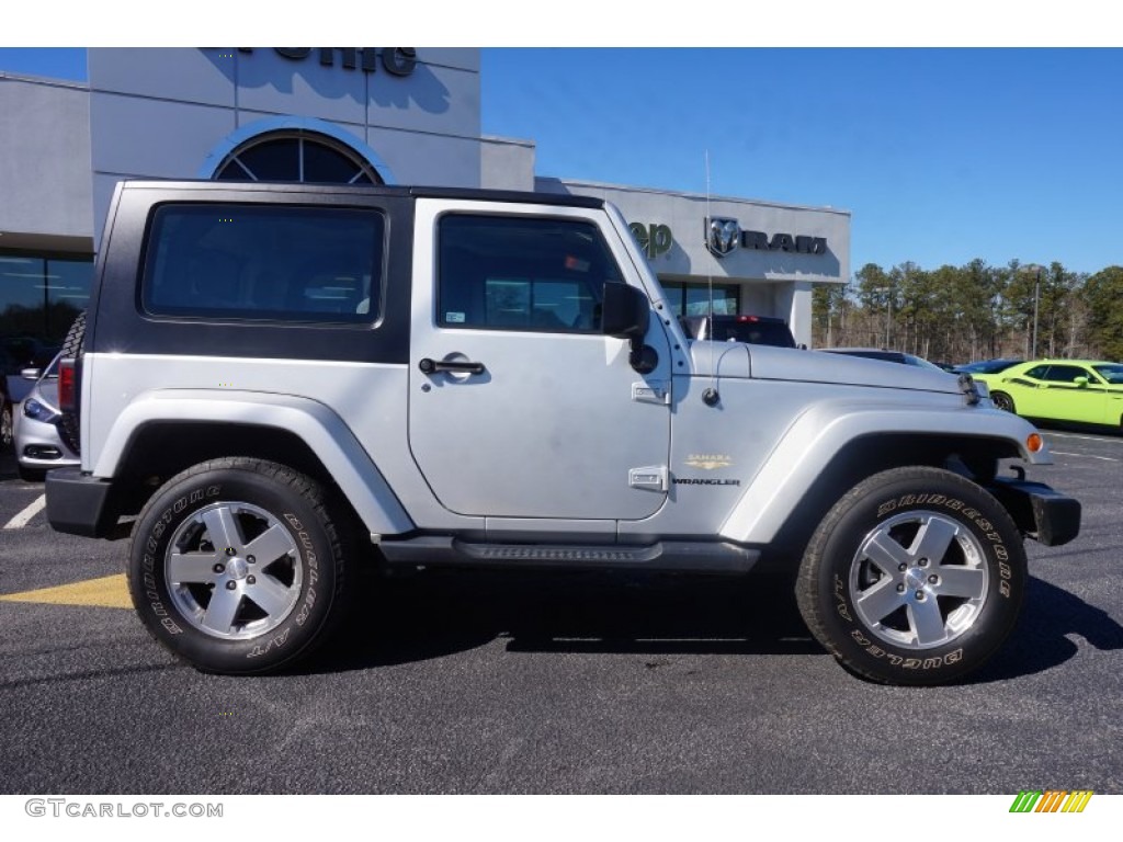 2008 Wrangler Sahara 4x4 - Bright Silver Metallic / Dark Slate Gray/Medium Slate Gray photo #8