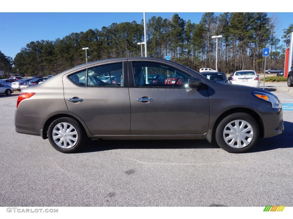 Titanium 2015 Nissan Versa 1.6 SV Sedan Exterior Photo #101468346