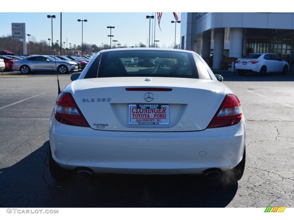 2006 SLK 350 Roadster - Alabaster White / Beige photo #4