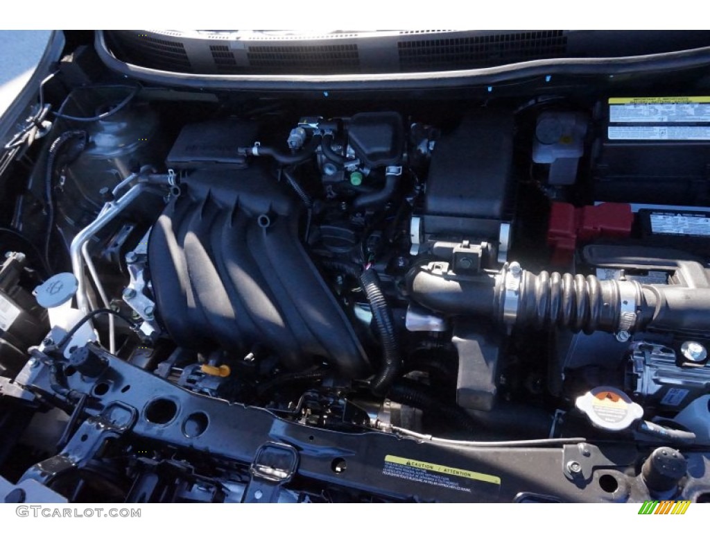 2015 Nissan Versa 1.6 SV Sedan 1.6 Liter DOHC 16-Valve CVTCS 4 Cylinder Engine Photo #101468484