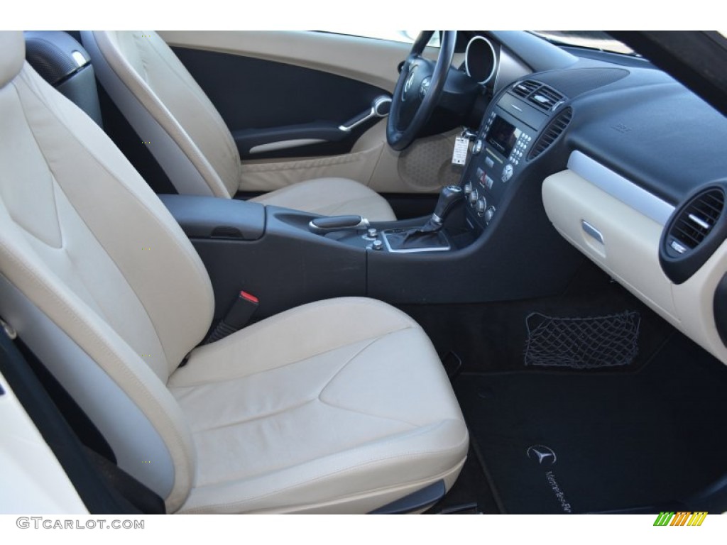 2006 SLK 350 Roadster - Alabaster White / Beige photo #18