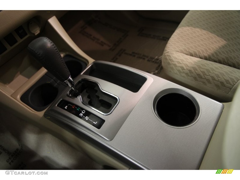 2011 Tacoma Access Cab - Black / Sand Beige photo #9