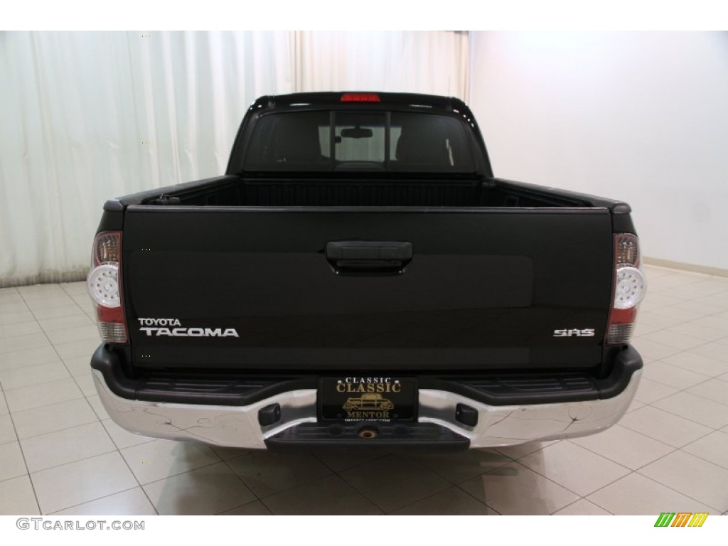 2011 Tacoma Access Cab - Black / Sand Beige photo #14