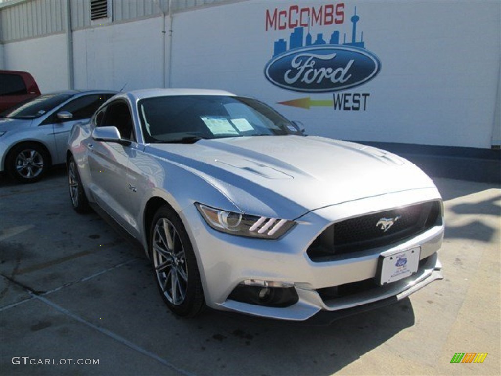 Ingot Silver Metallic Ford Mustang