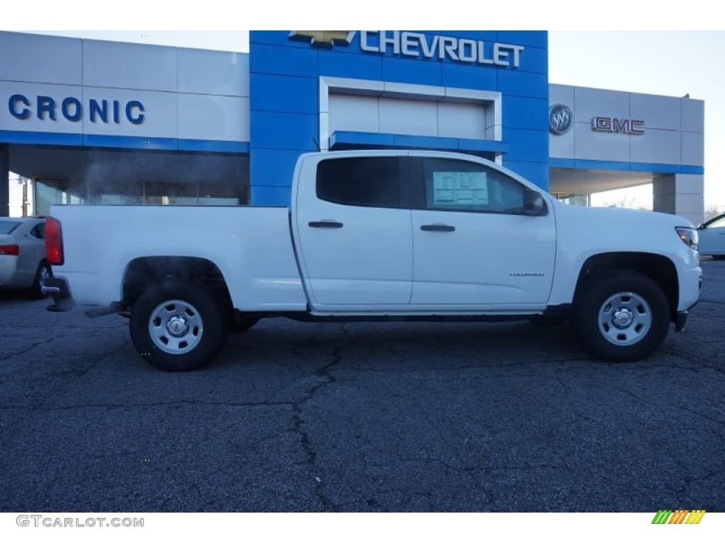 2015 Colorado WT Crew Cab - Summit White / Jet Black/Dark Ash photo #8