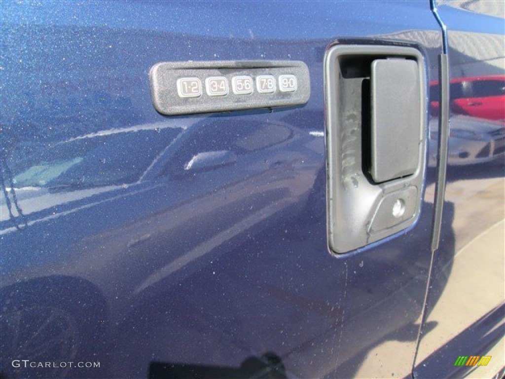 2015 F250 Super Duty XLT Crew Cab 4x4 - Blue Jeans / Steel photo #43