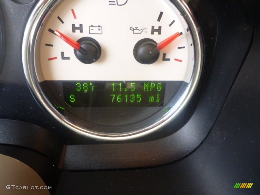 2007 F150 Lariat SuperCrew 4x4 - White Sand Tri-Coat / Tan photo #25