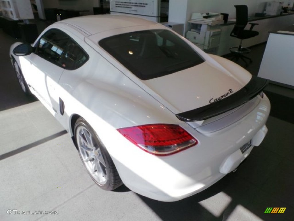 2012 Cayman R - Carrara White / Black photo #4