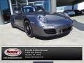 Meteor Grey Metallic 2012 Porsche 911 Carrera GTS Coupe