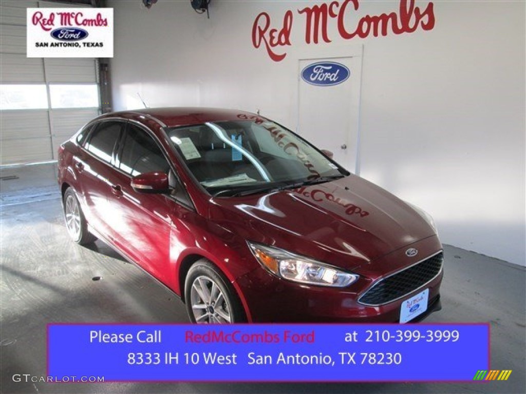 Ruby Red Metallic Ford Focus