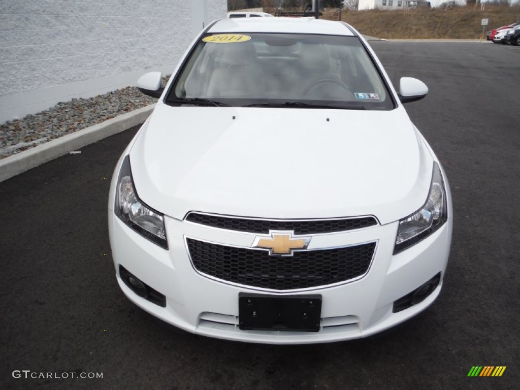 2014 Cruze LTZ - Summit White / Cocoa/Light Neutral photo #4