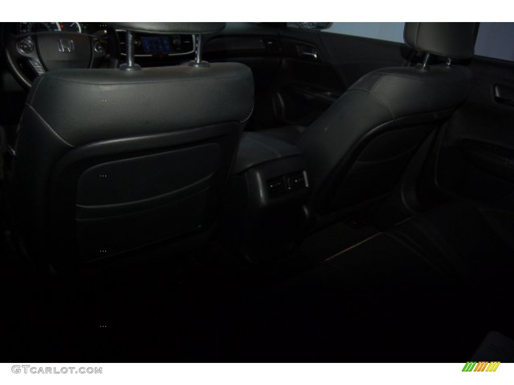 2013 Accord EX-L V6 Sedan - Alabaster Silver Metallic / Black photo #25