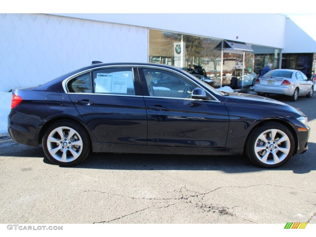 2015 3 Series 335i xDrive Sedan - Imperial Blue Metallic / Venetian Beige photo #2