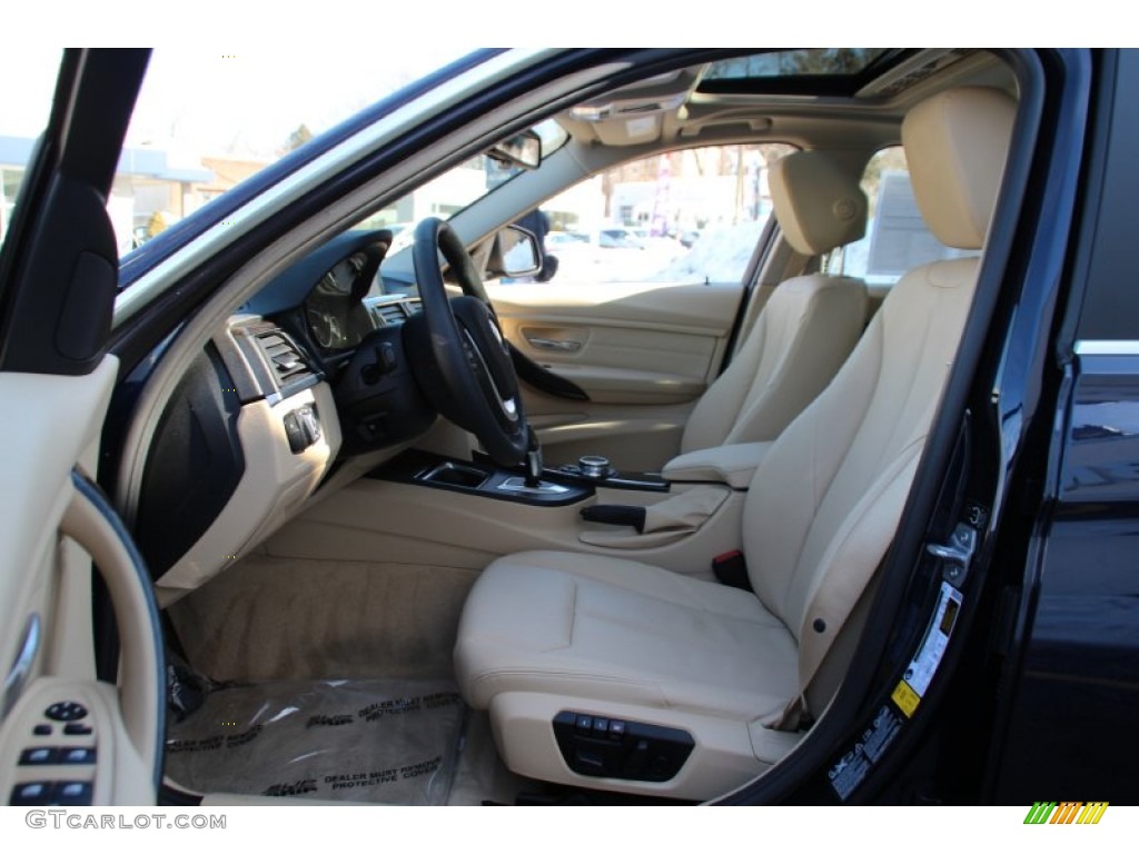 Venetian Beige Interior 2015 BMW 3 Series 335i xDrive Sedan Photo #101478102