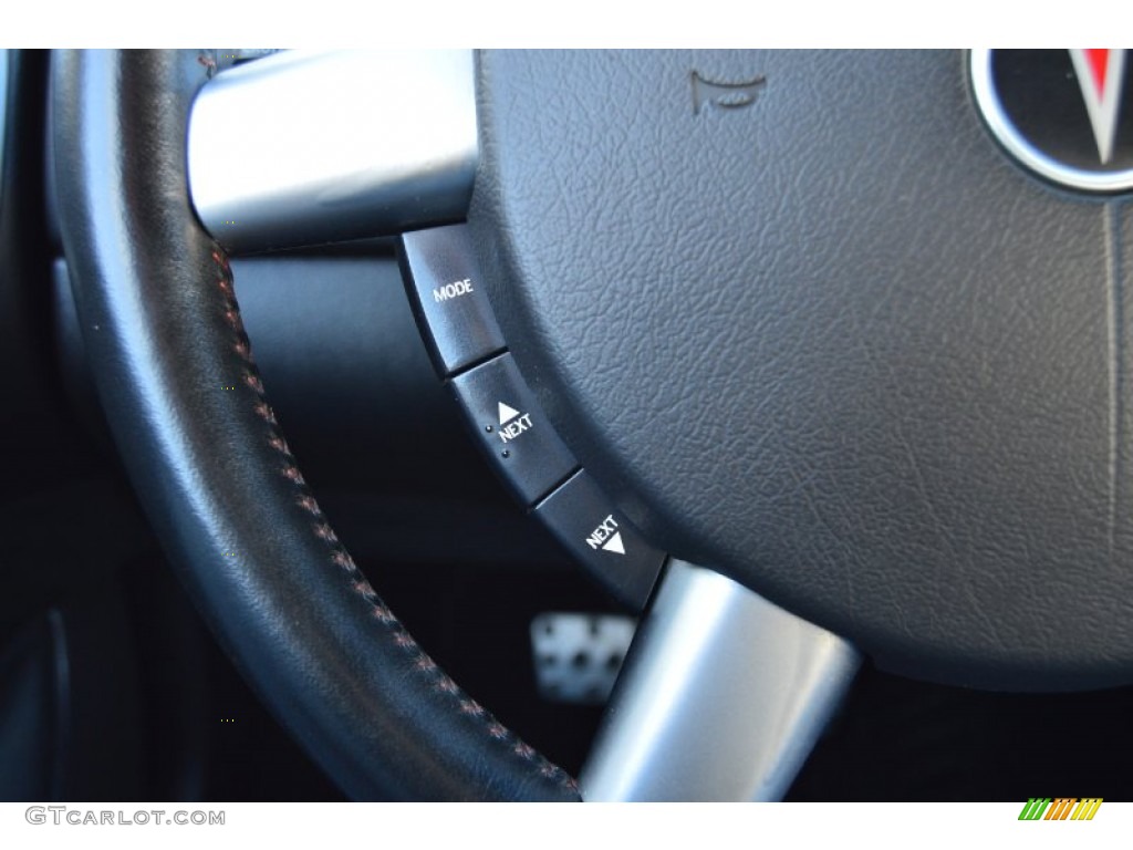 2005 GTO Coupe - Phantom Black Metallic / Black photo #13