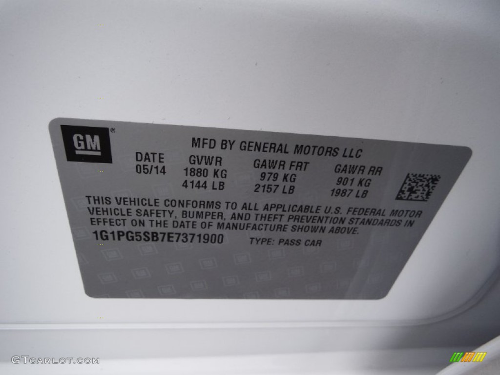 2014 Cruze LTZ - Summit White / Cocoa/Light Neutral photo #32