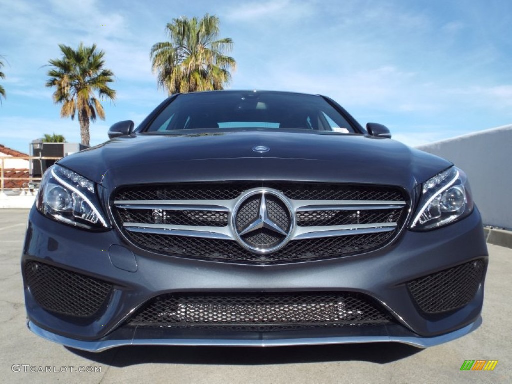 Steel Grey Metallic 2015 Mercedes-Benz C 300 4Matic Exterior Photo #101478432