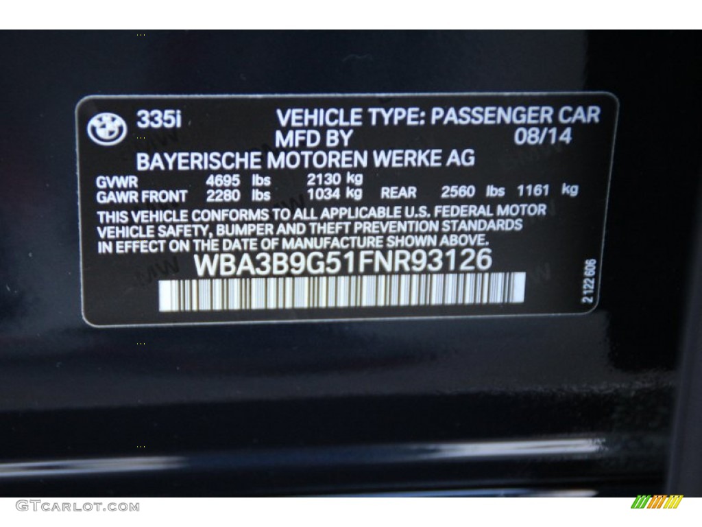 2015 3 Series 335i xDrive Sedan - Imperial Blue Metallic / Venetian Beige photo #33