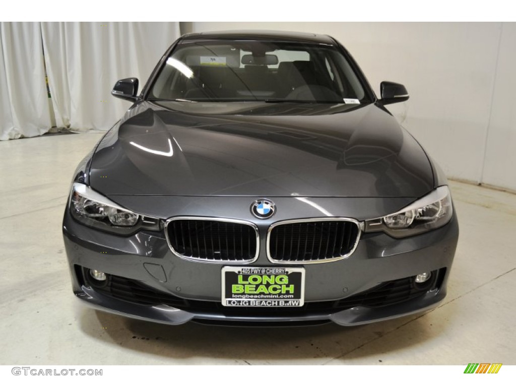 2015 3 Series 328i Sedan - Mineral Grey Metallic / Black photo #4